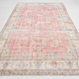 7x10 Dusty Red Persian Area Rug, 205x322Cm