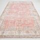 Tapis persan rouge poussiéreux 7x10, 205x322Cm