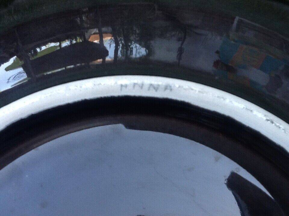 Années 1970 Plat de service Céramique vernissée à décor de Poivrons / Piments