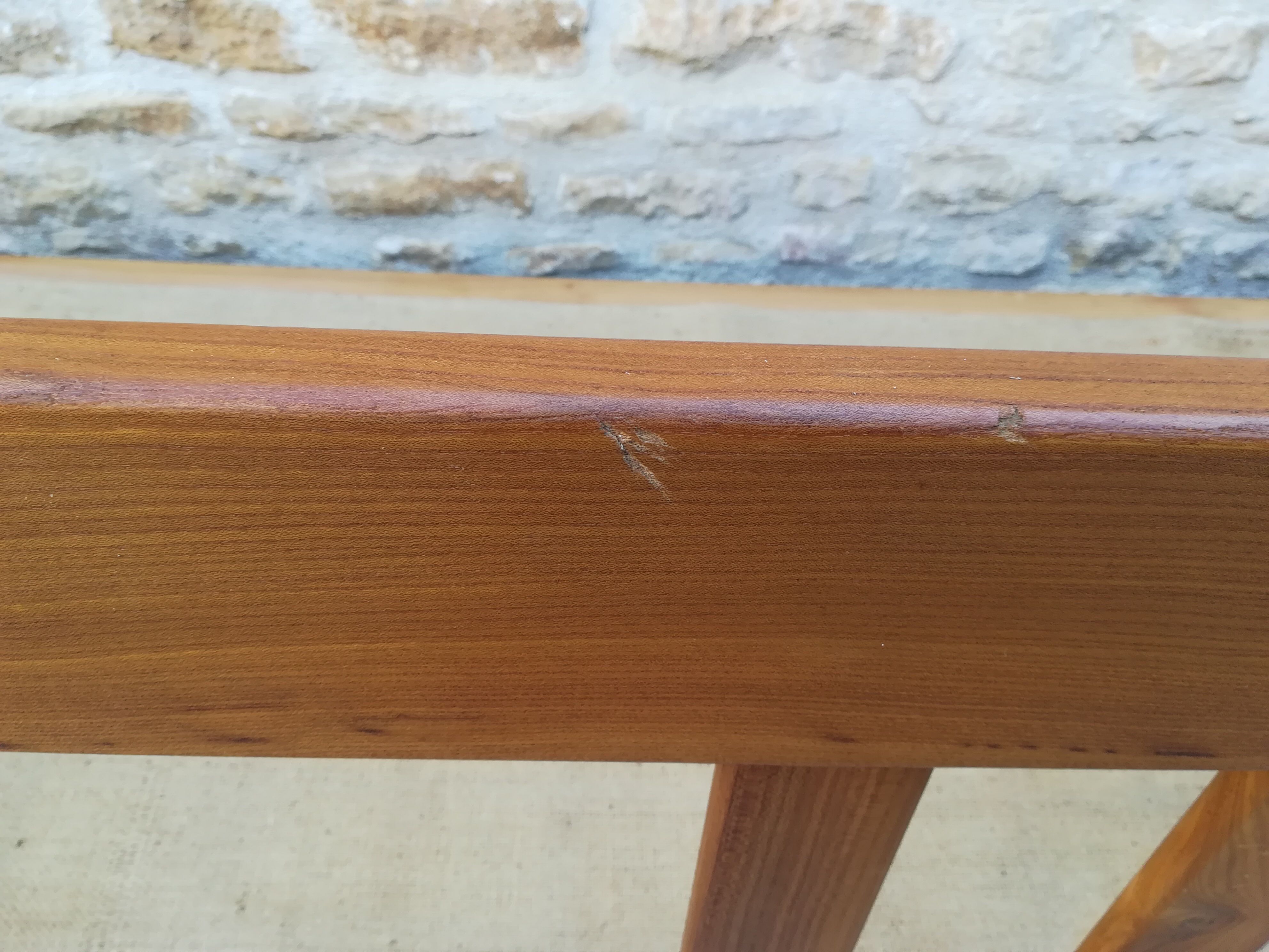 Scandinavian elm sofa