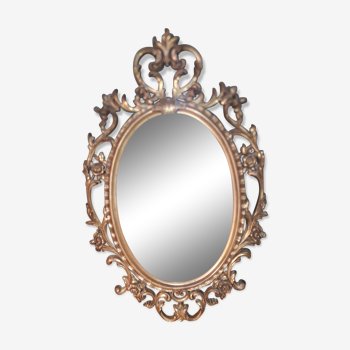 Mirroir ovale style Louis XV