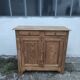 Buffet parisien en sapin brut vintage