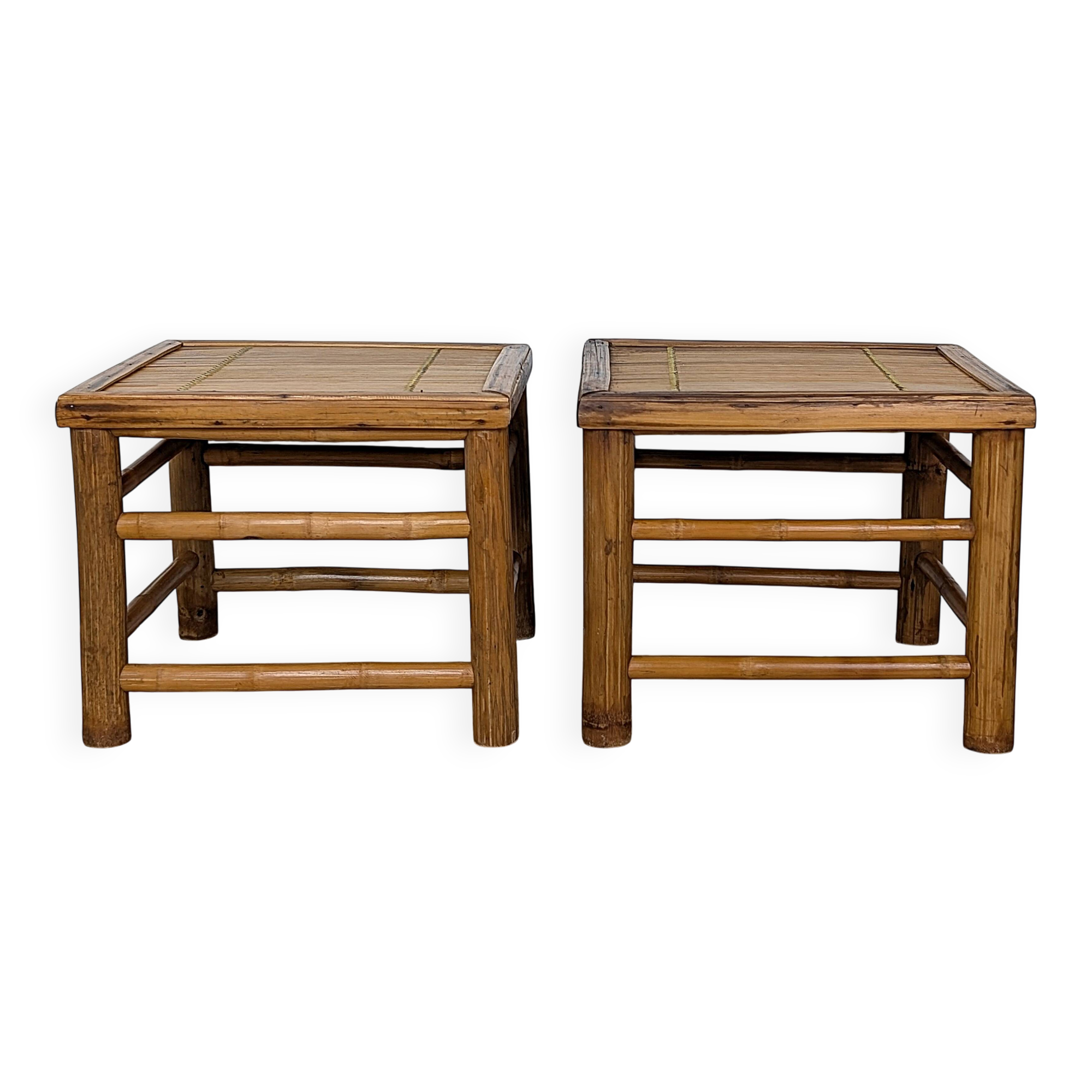 Chevets / bouts de canapé bambou