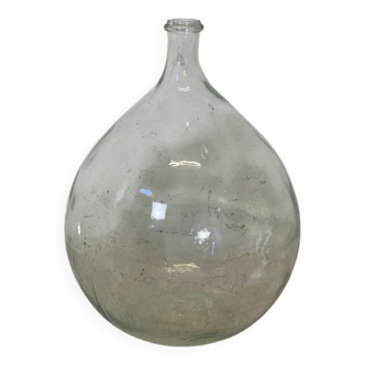 Transparent demijohn