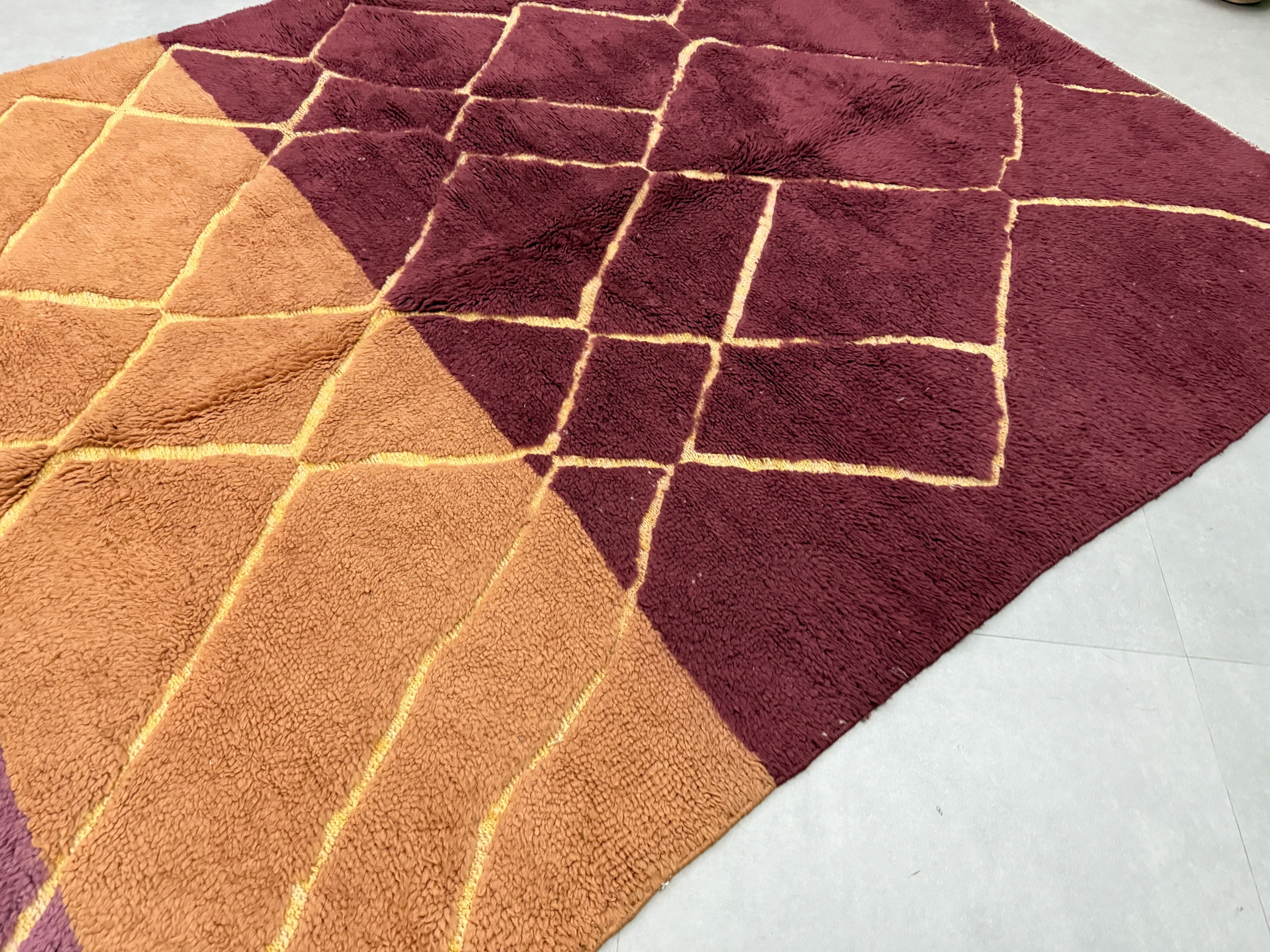 Beni Ourain rug 2.4/1.6m - Custom-made Moroccan wool rug
