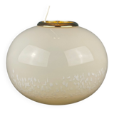 Suspension Murano Beige Italian from Murano glass, 1970s