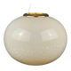 Suspension Murano Beige Italienne de Vetri Murano, années 1970