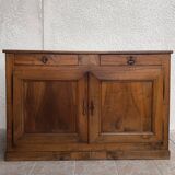 Rustic walnut sideboard