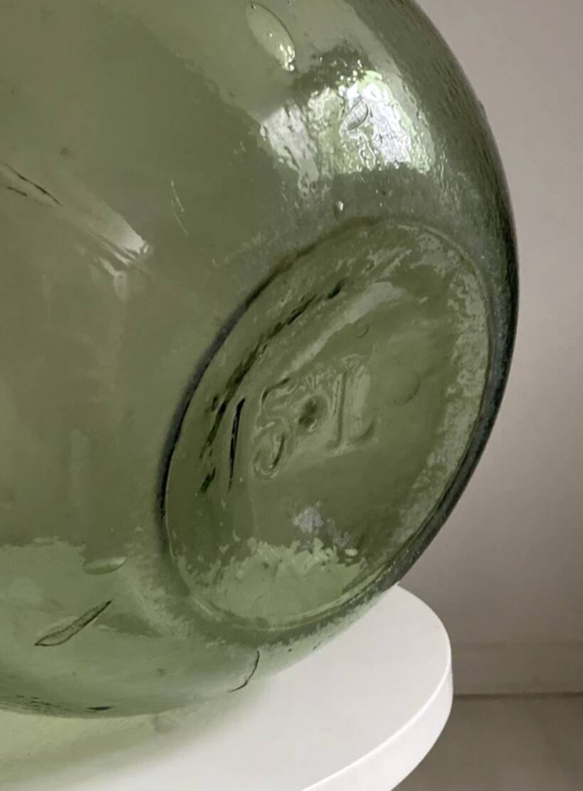 Dame Jeanne vase vintage 1950’s