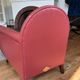 Pair of Lyra armchairs – Renzo Frau for Poltrona Frau – burgundy leather