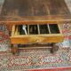 Walnut farmhouse table