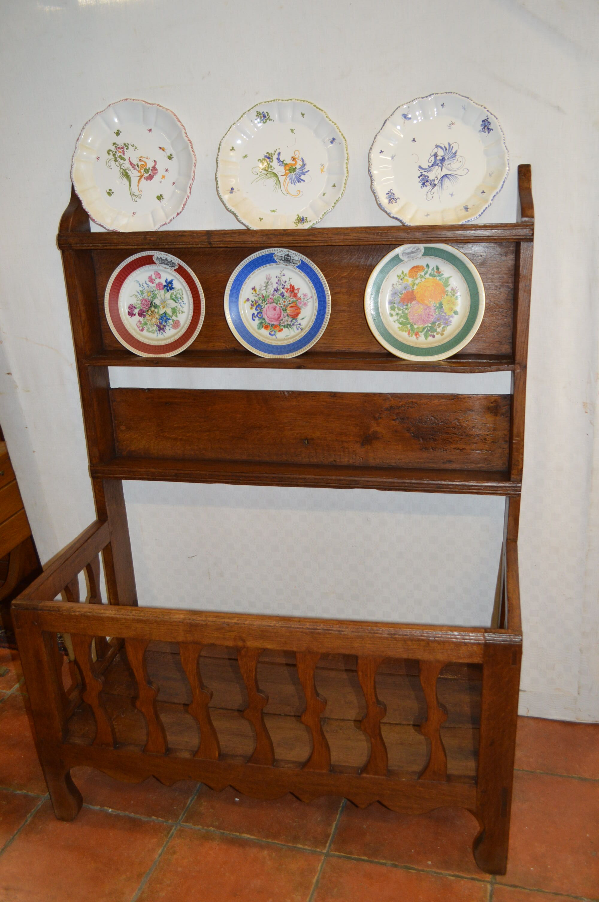 Drainer/door plates/shelf oak