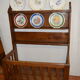 Égouttoir/porte assiettes/étagère en chêne