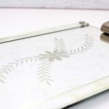Tray mirror vintage removable handles