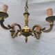 Louis XV 4-pointed bronze chandelier