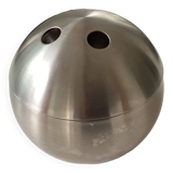 70's stainless steel bowling ball ice bucket