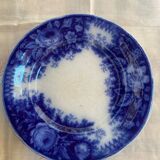 U&C dessert plate, Sarreguemines, Jardinière model