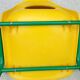 Set of 10 vintage children's stacking chairs
