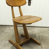Children's chair hohenloher schulmöbel turngerätefabrik J. koffmann 1900 solid wood