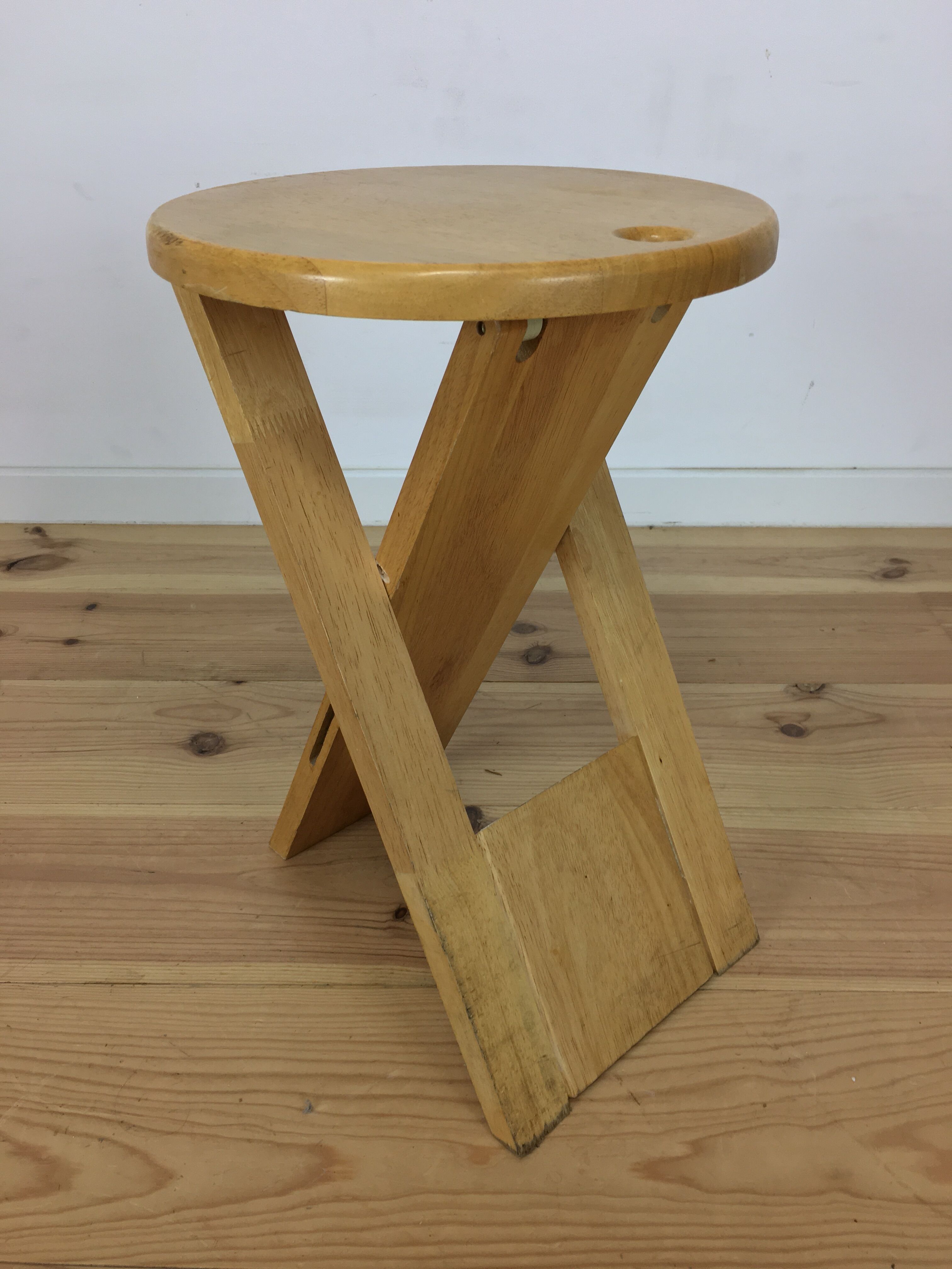 Suzy folding by Adrian Reed stool