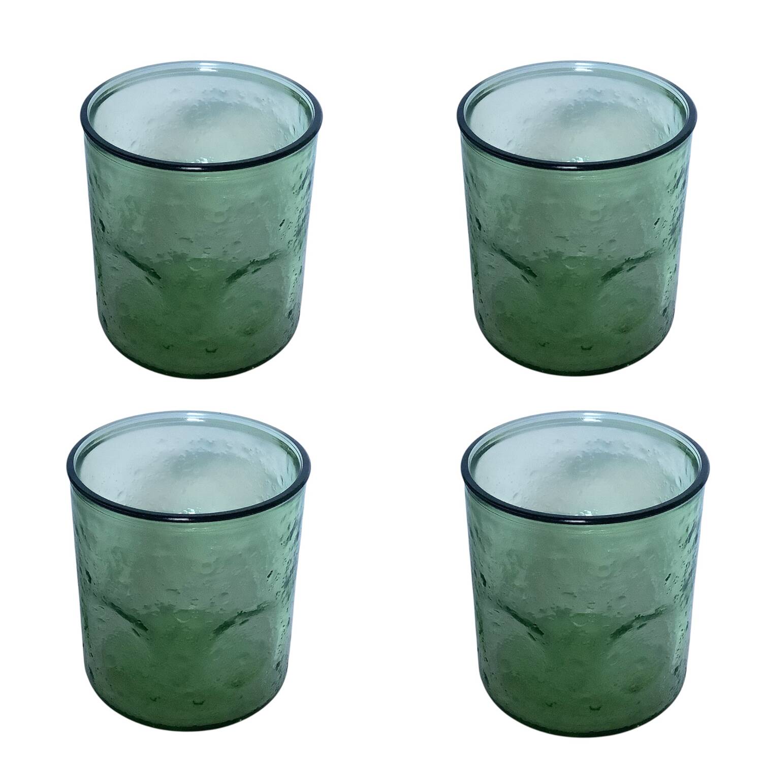 4 verres à whisky bulle