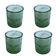 4 whiskey glasses bubble