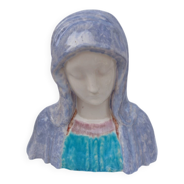 Buste vierge en céramique- Donatello