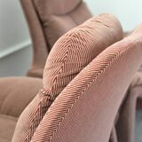 Pair of P60 armchairs by Vittorio Introini for Saporiti