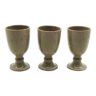 Set of 3 ceramic mazagrans