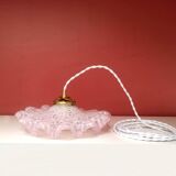 Suspension glass of pink clichy *C11