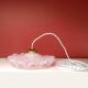 Suspension verre de clichy rose *C11