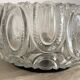 Vintage round molded glass ceiling light