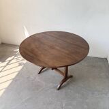 Table de vigneron en chêne, 1950
