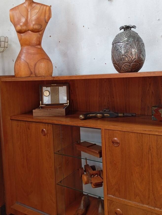 Scandinavian teak sideboard LB 60s