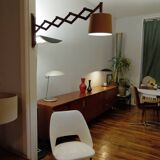 Scandinavian accordion wall lamp