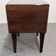Pair of bedside tables, 50s-60s
