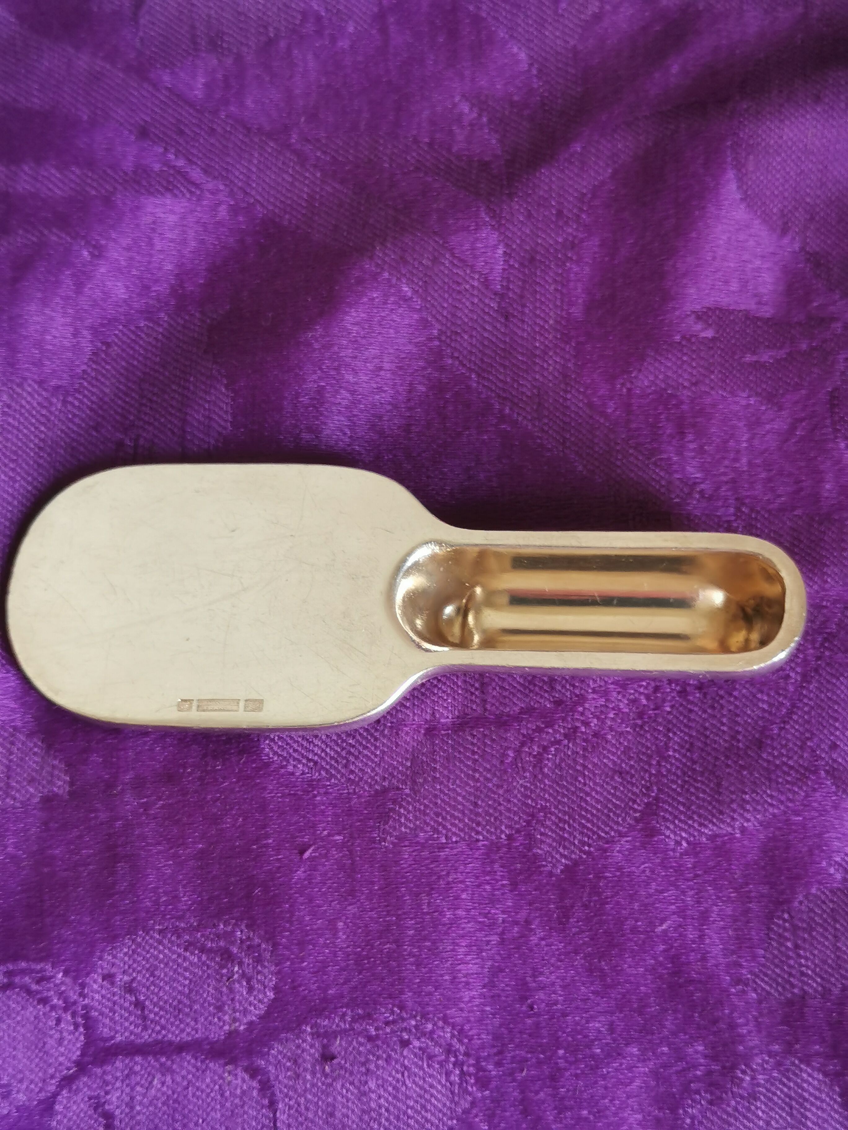Twelve Christofle knife holders in silver metal