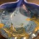 Empty pocket vintage shell glazed terracotta