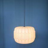 Hanging lamp opaline origami 1950