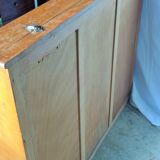 Storage cabinet for school map