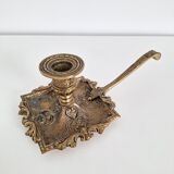 Vintage 19th bedroom candle holder