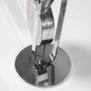 Oversized chrome lamp with counterweight Anonymous Italia, 1970