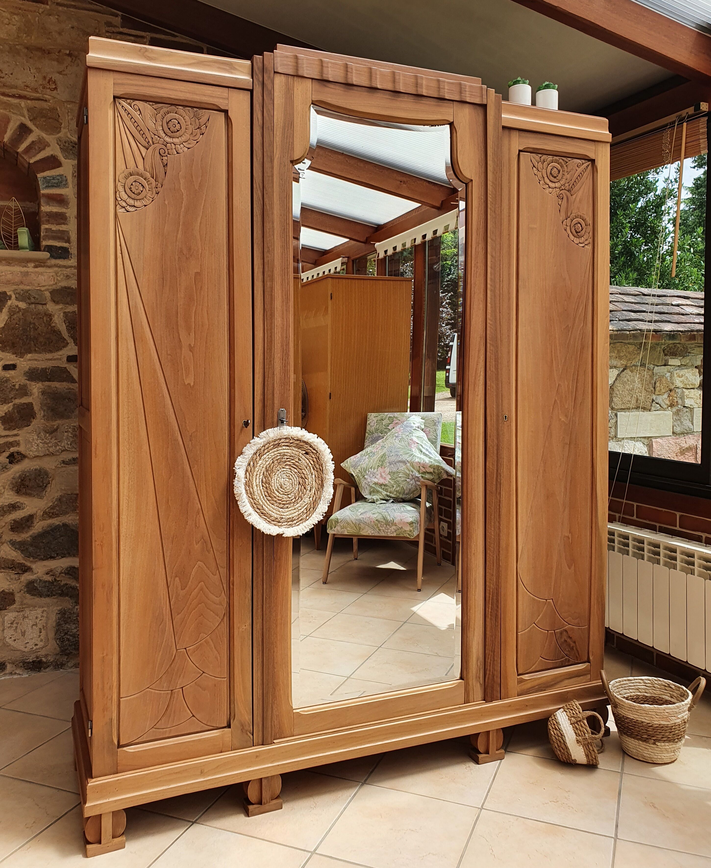 Parisian art deco wardrobe