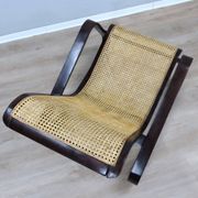 Vintage "DONDOLO" rocking chair Luigi Crassevig 1970s