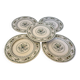 Five Royal Doulton Provençal dessert plates