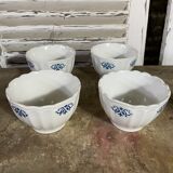 Lot de 4 bols vintage