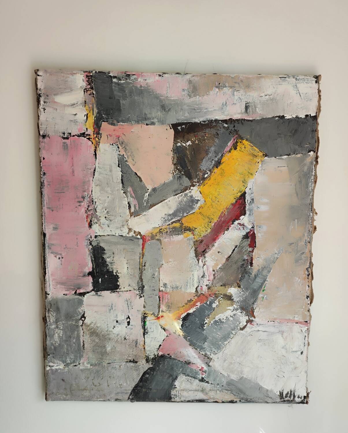 Old painting dated 1966