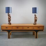 Chinese table lamps pair