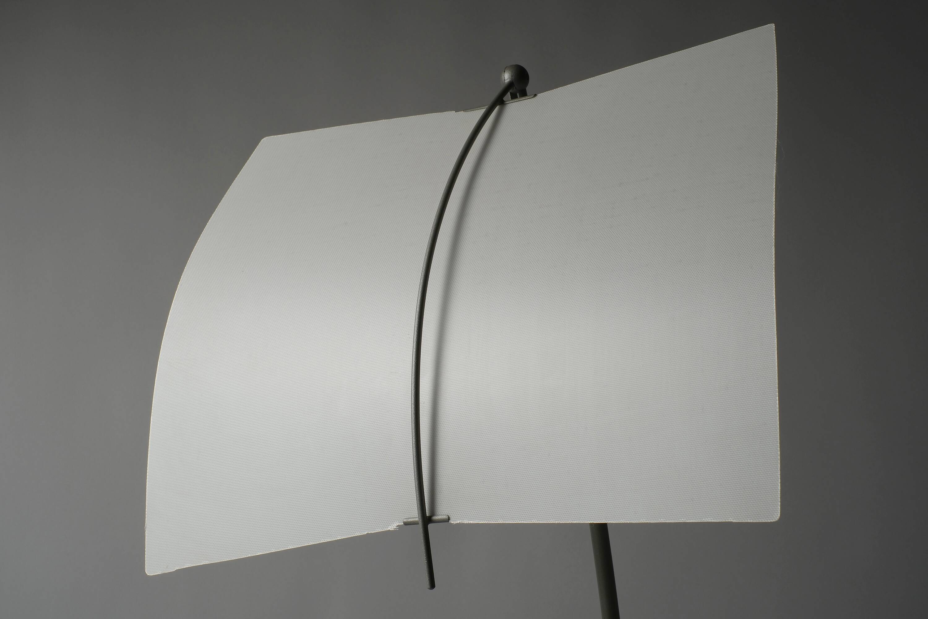 Lampe de table Rolf Benz Nuvola, acier, design sculptural, Allemagne