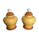 Pair of lamp bases François Chatain circa 1980